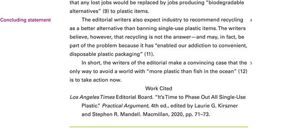 Continuation of Neena Thomason’s critical response to “It’s time to phase out all single-use plastic” with annotations in parentheses.